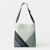 Sage Classic Zomerhuis Crossbody Tas (Achterkant)