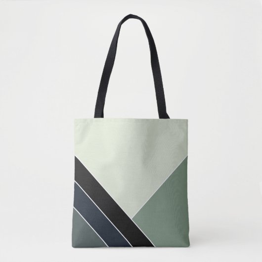 Sage Classic Zomerhuis Tote Bag (Voorkant)