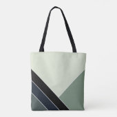 Sage Classic Zomerhuis Tote Bag (Achterkant)