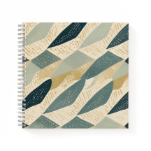 Sage Coastal Batik Parang Geïnspireerde Geometrisc