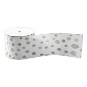 Sage Confetti Waterverf Stippen lint (Spoel)