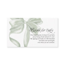 Sage Coquette Boek voor Baby Bijlage Kaart
