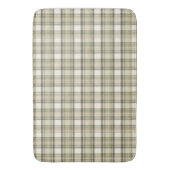Sage Cottage Sage Groene Tartan Plaid Badmat (Voorkant Verticaal)