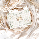 Sage Daisy Silly Goose Diapper Raffle Informatiekaartje