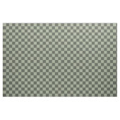 Sage Dark Green Checker Checkerboard Checkered Stof (Fat Quarter)