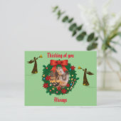 Sage - Denk aan jou - altijd Vakantie engel Briefkaart (Staand voorkant)