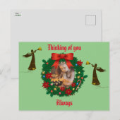 Sage - Denk aan jou - altijd Vakantie engel Briefkaart (Voorkant / Achterkant)