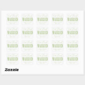 Sage Eat, Drink & getrouwd zijn | STICKERS (Vel)