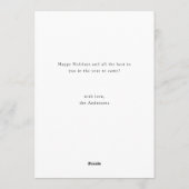 Sage Elegant Script Merry Christmas Family 3 Photo Feestdagenkaart (Achterkant)