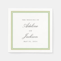 Sage en Groene Grens Klassieke Traditionele Huweli