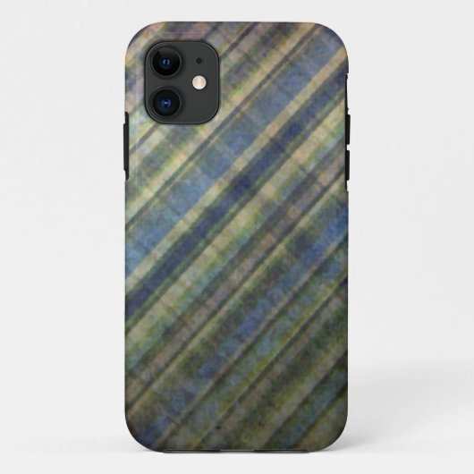 Sage- en lavenderstrips Case-Mate iPhone case (Achterkant)