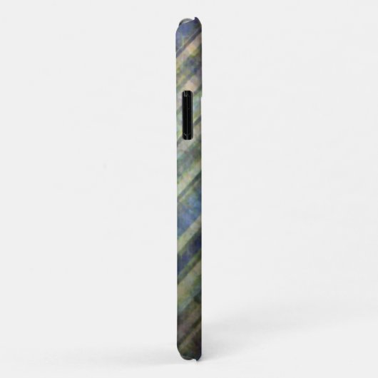 Sage- en lavenderstrips Case-Mate iPhone case (Achterkant/rechts)