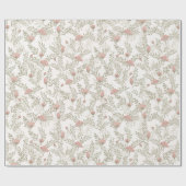 Sage- en rasterpapier voor de Waterverf van Floral Cadeaupapier (Vlak)