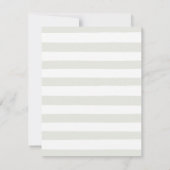 Sage en Witte Magnolia's Wedding Details Kaart (Achterkant)