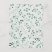 Sage Eucalyptus Details Informatiekaartje (Achterkant)