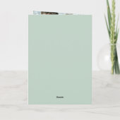 Sage Eucalyptus Foto Huwelijk Liefde Bedankt Gevou (Achterkant)