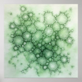 Sage Fenestrated Lichen Poster (Voorkant)