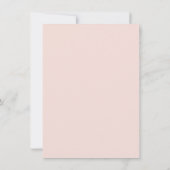 Sage Flowering Cactus Calligrafie Vrijgezellenfees Kaart (Achterkant)