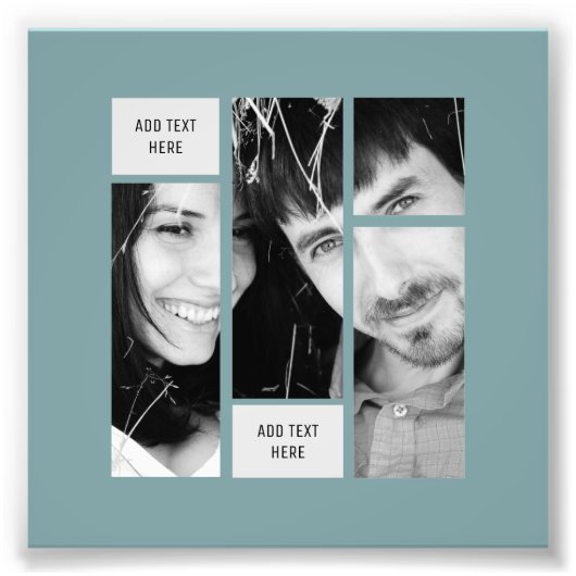 Sage Foto Tekst Sjabloon - Overzetten naar ELK Cad Afdruk (Voorkant)