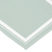 Sage-Franse stijlstreep-tafelrunner Korte Tafelloper (Hoek)