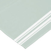 Sage-Franse stijlstreep-tafelrunner Medium Tafelloper (Hoek)