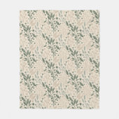 Sage Garden Fleece Deken (Voorkant)