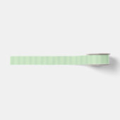 Sage Gemottled Waterverf Stripe Grosgrain Ribbon Lint (Voorkant)