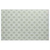 Sage Geometric Links Patroon Stof (Fat Quarter)
