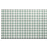 Sage Gingham Bloemenstof per Yard Stof (Fat Quarter)