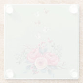 Sage Glass Onderzetter Glazen Onderzetter (Achterkant)