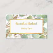 SAGE GOLD BOTANICAL VISITEKAARTJE (Voorkant)