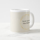 Sage & Gold Mindful Coffee Mug Grote Koffiekop (Voorkant rechts)