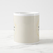 Sage & Gold Mindful Coffee Mug Grote Koffiekop (Voorkant)