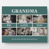 Sage Grandma We houden van You Photo Collage Fotoplaat (Voorkant)