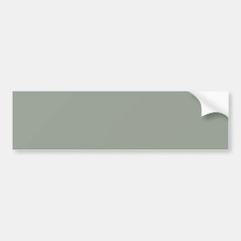 Sage Gray Bumper Sticker for Minimalist Style