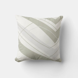 Sage Gray Modern Square Kussen
