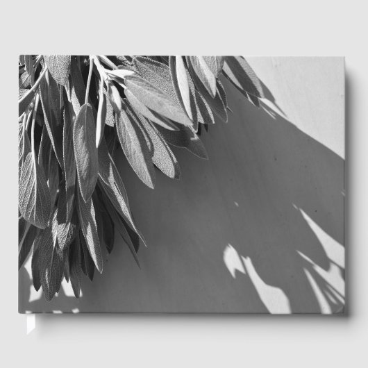 Sage Grayscale, vers gesneden Gastenboek (Voorkant)