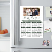 Sage Green 2025 Kalender Minimalistische Foto Magn
