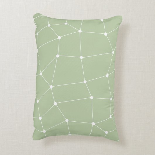 Sage Green Art Design Pillow Hoesje Accent Kussen (Achterkant (Verticaal))