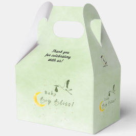 Sage Green Baby Boy Bliss Stork Special Delivery Bedankdoosjes