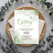 Sage Green baby brouwt groen baby shower Kaart
