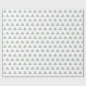 Sage Green Baby driehoeksopvulpapier Cadeaupapier (Vlak)
