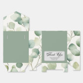 Sage Green Baby Shower Bedankdoosjes (Ongevouwen)