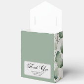 Sage Green Baby Shower Bedankdoosjes (Open)