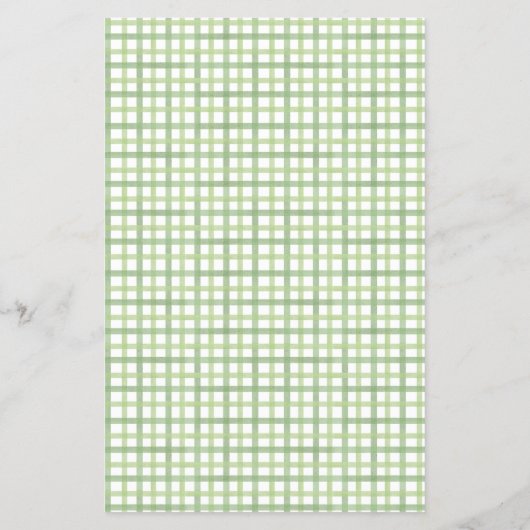 Sage Green Baby Shower Bingo Game Card Flyer (Achterkant)