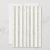 Sage Green Baby Sprinkle Invitation – Neutral Kaart (Achterkant)