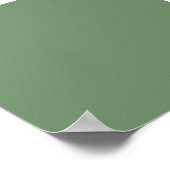 Sage Green Background on a Poster (Hoek)