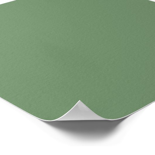 Sage Green Background on a Poster (Hoek)