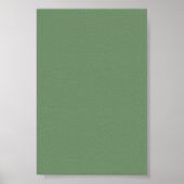 Sage Green Background on a Poster (Voorkant)