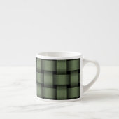 Sage Green Basket Weave Espresso Kop (Rechts)